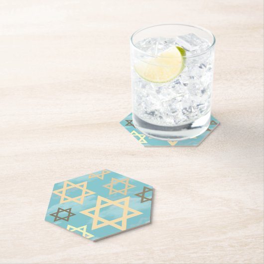 ダビデモダンッドのパソバーブルースカイスターズ ペーパーコースター (インサイチュ)