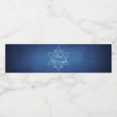 ダビデモダンッドのブルーフォーマルスターバー(ユダヤ教の)バル・ミツバーパーティー ペットボトルラベル (シングルラベル)