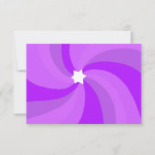 ダビデモダンッドの旋回スターカスタムバーバルミツワー 出欠カード (裏面)