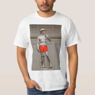 ダビデ像 Tシャツ