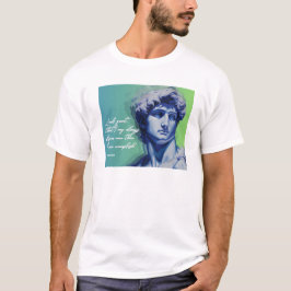 ダビデ像 Tシャツ | アートは決して死なない
