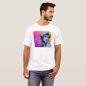 ダビデ像 Tシャツ | 永遠の芸術 (正面フル)