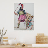 ダビデ対ゴリアテ ポスター (キッチン)