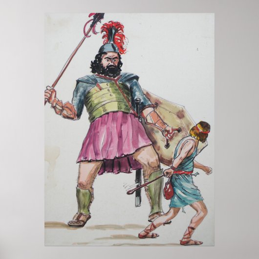 ダビデ対ゴリアテ ポスター (正面)