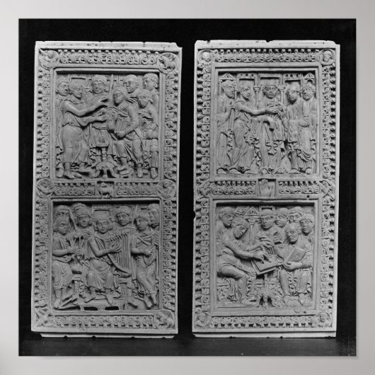 ダビデ王が試運転し、 ポスター (正面)