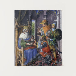 ダビデ王と三つの勇士 タペストリー