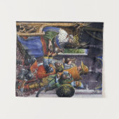 ダビデ王と三つの勇士 タペストリー (正面(横))