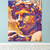 ダビデ王と神 キャンバスプリント (インサイチュ (ウッドフロア))