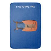 ダビデ王の竪琴 バスマット (正面縦)