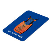 ダビデ王の竪琴 マグネット (左側)