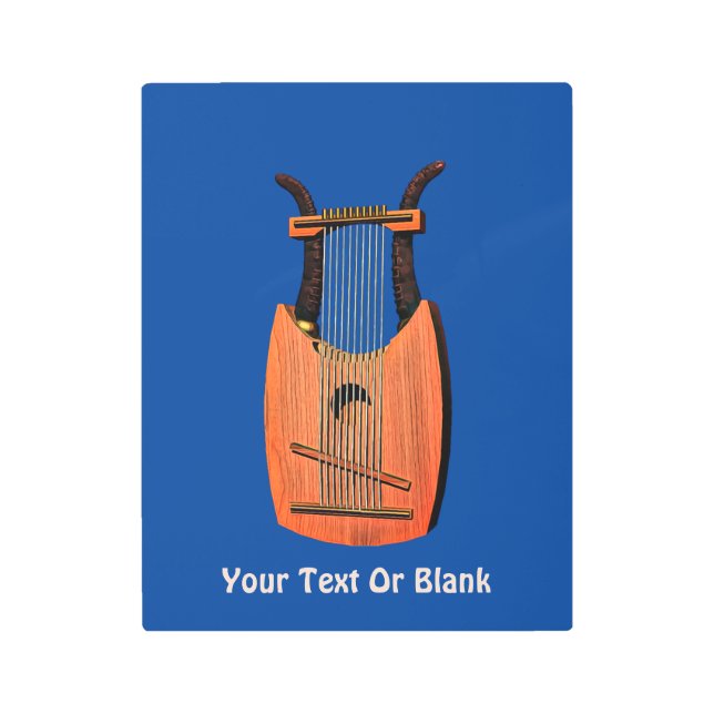 ダビデ王の竪琴 メタルプリント