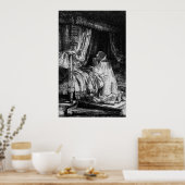 ダビデ王祈りの言葉, 1652 ポスター (キッチン)