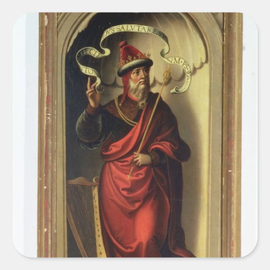 ダビデ王 スクエアシール (正面)