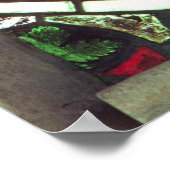 ダビデ王、14世紀 ポスター (角)