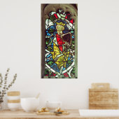 ダビデ王、14世紀 ポスター (キッチン)