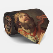 ダビデ遊ッド王の竪琴 ネクタイ (ロール)