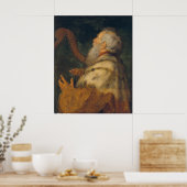 ダビデ遊ッド王の竪琴 ポスター (キッチン)