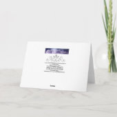 ダビデ飾ッカードのハッピーハヌカー シーズンカード (裏面)