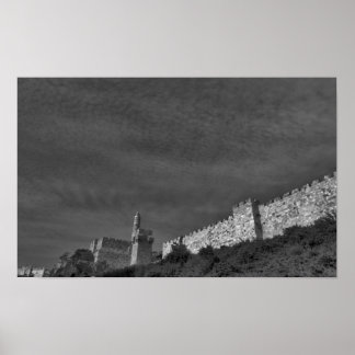 ダビデ・エルサレム市 ポスター