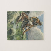 ダビデ・ザ・シェパードによるヴィンテージ宗教 ジグソーパズル (横)