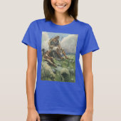 ダビデ・ザ・シェパードによるヴィンテージ宗教 Tシャツ (正面)