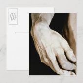 ダビデ・バイ・ミケランジェロ・ブオナローティ, 1501-04 ポストカード (正面/裏面)