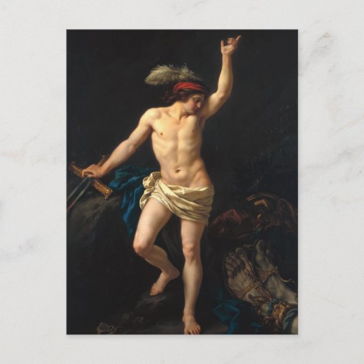 ダビデ・ビクトリア， 1780 ポストカード (正面)