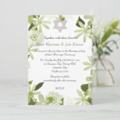 ダビデ・フローラ・チュッパ・ユダ結婚ヤ人の星 招待状 (スタンド正面)