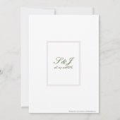 ダビデ・フローラ・チュッパ・ユダ結婚ヤ人の星 招待状 (裏面)