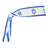 ダビデ・ヘッドバンドのイスラエル国旗の星 タイヘッドバンド (回転270)