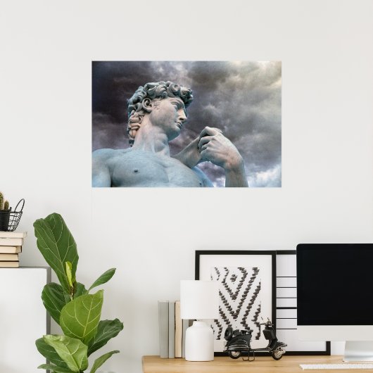 ダビデ ポスター (ホームオフィス)