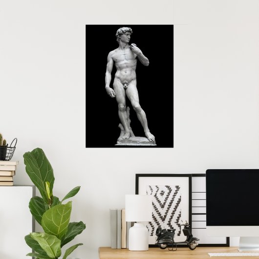ダビデ ポスター (ホームオフィス)