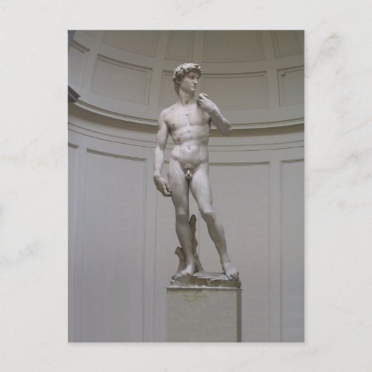 ダビデ ポストカード (正面)