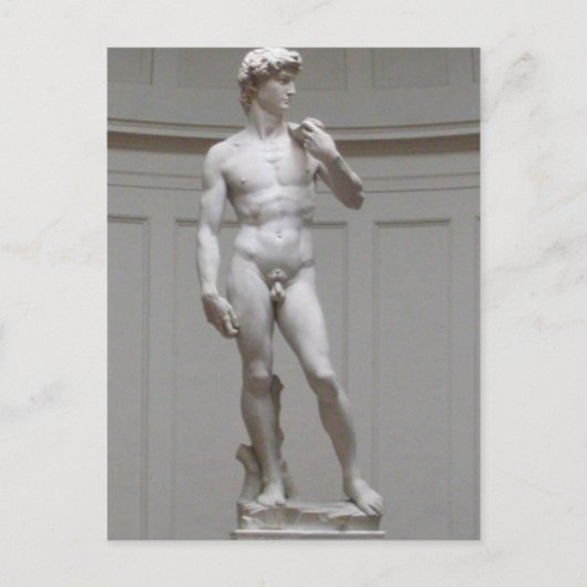 ダビデ ポストカード (正面)