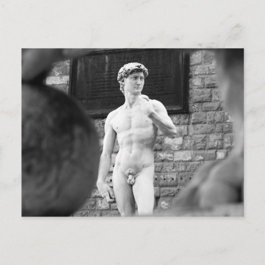 ダビデ ポストカード (正面)