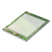 ダビニーの庭、ビンセント・ヴァン・ゴッホ。 ノートパッド (回転)