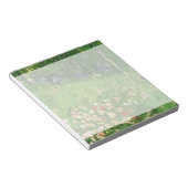 ダビニーの庭、ビンセント・ヴァン・ゴッホ。 ノートパッド (アングル)