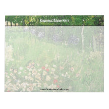 ダビニーの庭、ビンセント・ヴァン・ゴッホ。