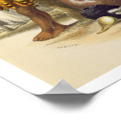 ダビヤキとウパジ、ズールボーイズの踊りドレス。 ポスター (角)