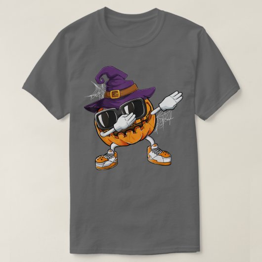 ダビングかぼちゃの魔女おかしなハロウィーンの衣装537 Tシャツ (デザイン正面)