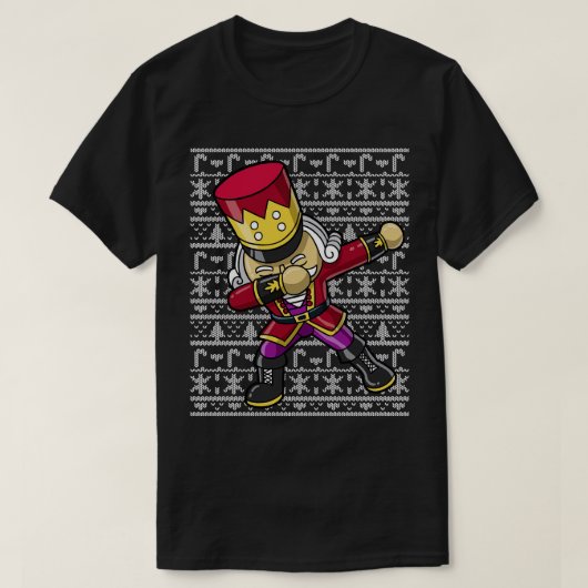 ダビングくるみ割り醜いクリスマス Tシャツ (デザイン正面)