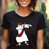 ダビングするイエス キリスト教のおもしろグッズ Tシャツ