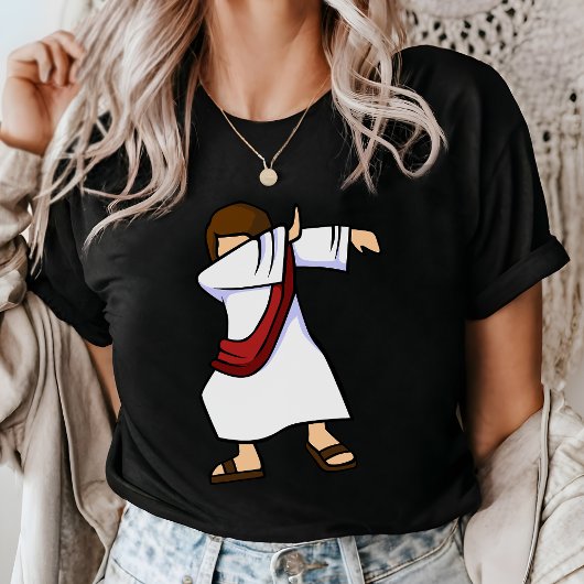 ダビングするイエス キリスト教のおもしろグッズ Tシャツ