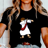 ダビングするイエス キリスト教のおもしろグッズ Tシャツ