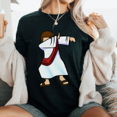 ダビングするイエス キリスト教のおもしろグッズ Tシャツ
