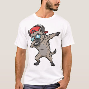 ダビングするハイエナ 楽しい かわいい ダブダンス Tシャツ