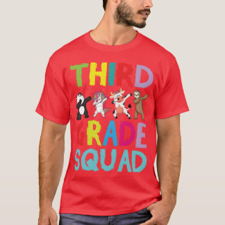 ダビングする動物の学生たちとフクロウの少年 Tシャツ