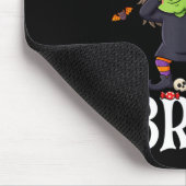 ダビングする魔女 六七 bruh 6 7 ハロウィン 67 bruh マウスパッド (コーナー)