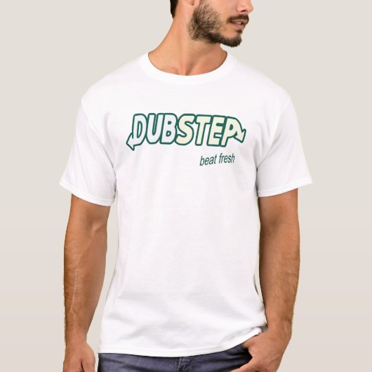 ダビングのステップビートの新しい人メンズdubstep tシャツ (正面)