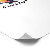 ダビングを再素晴らし行デザインクラシック ポスター (角)